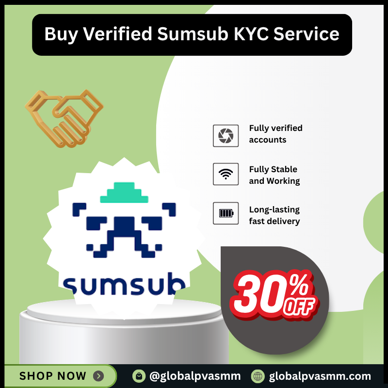 Buy Verified Sumsub KYC Service